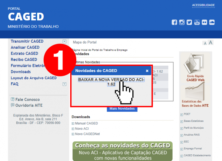 CAGED: Processo de transmissão mudou! Saiba como transmitir - Blog ...